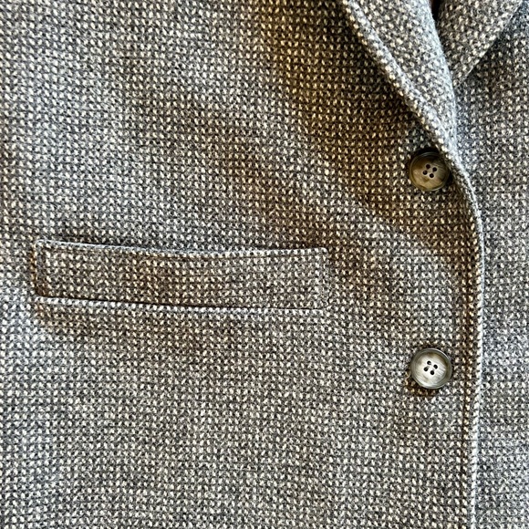Pendleton Gray Wool Blazer, Size 8 - Picture 4 of 5